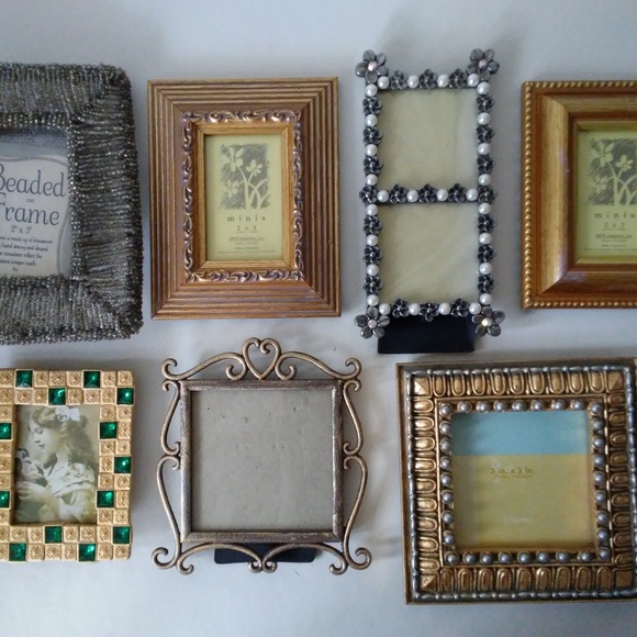 Accents Vintage 1990s Assorted Miniature Picture Frames Poshmark